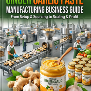 The Ultimate Ginger Garlic Paste Manufacturing Business Guide From Setup And Sourcing To Scaling & Profit - Hindi