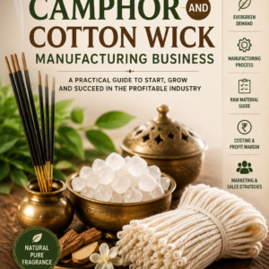 Agarbatti, Camphor and Cotton Wick Manufacturing Business - Hindi