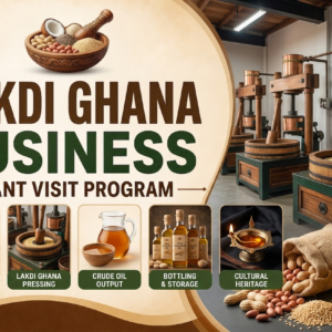 Lakdi Ghana Oil Business Plant Visit