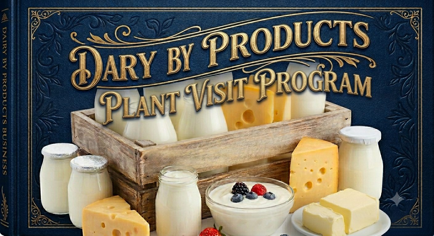 Dairy By Products Manufacturing Business Plant Visit