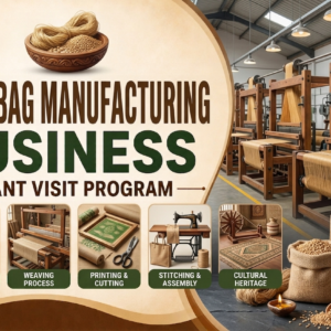 Jute Bag Manufacturing Business Plant Visit